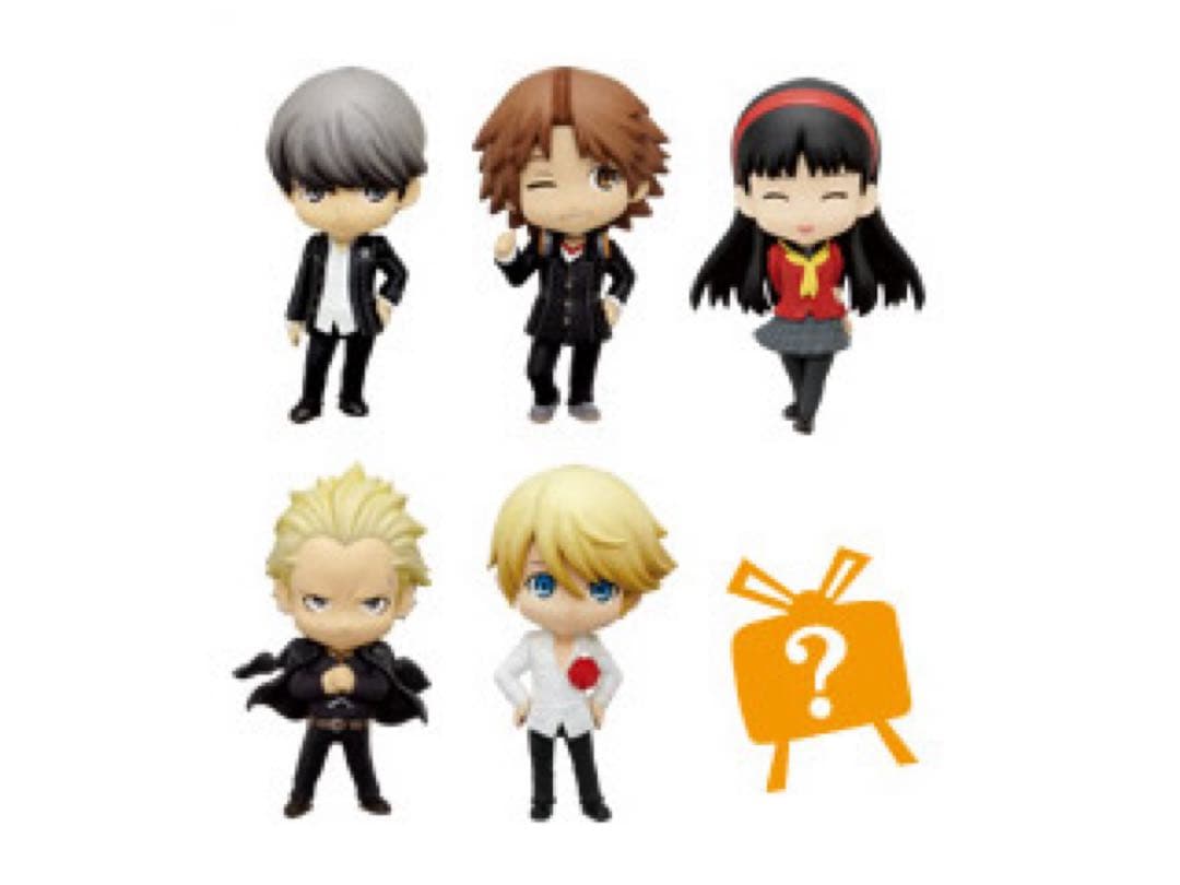 【未開封】happyくじ G賞 ペルソナ4 ちびフィギュア コンプ