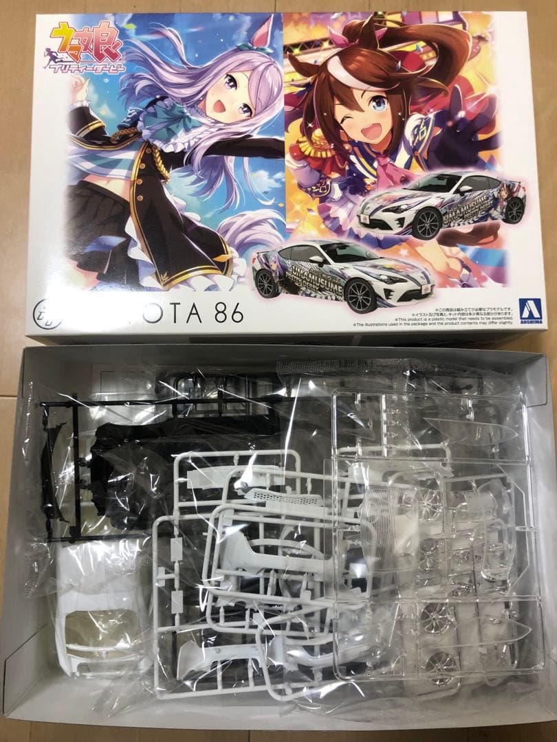 1/24 痛車 6点　ニャル子　ニパ子　たまごガールズ　ウマ娘　らきすた