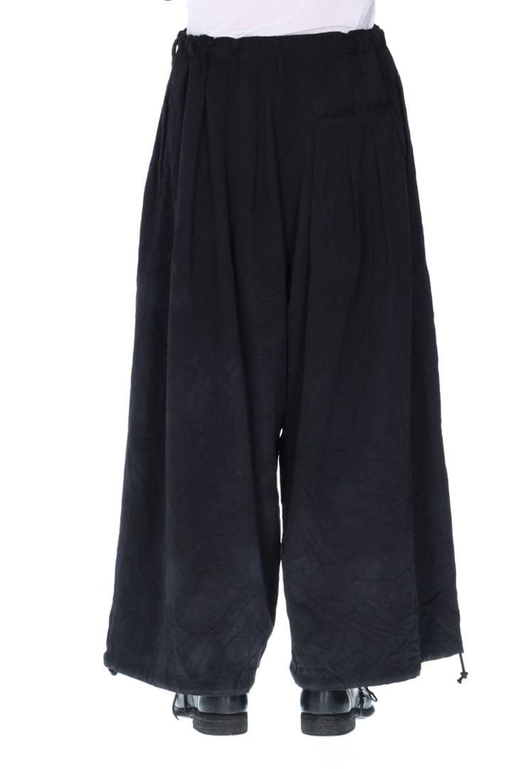 古着　ムラ染めバルーンパンツ　ヨウジヤマモト　プールオム　サイズ1