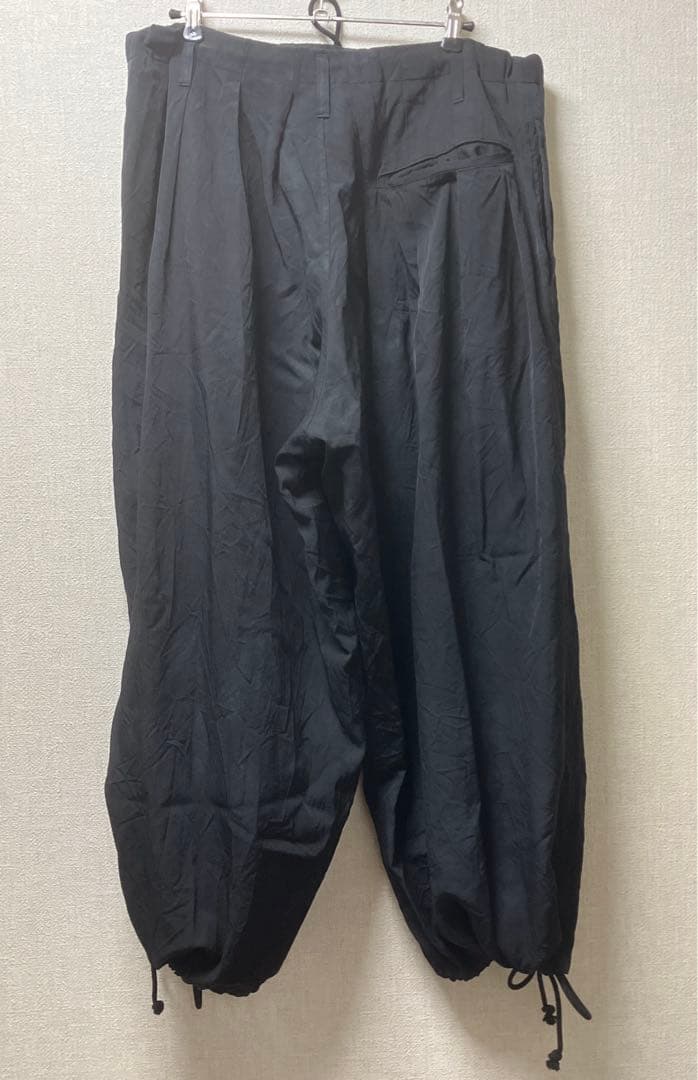 古着　ムラ染めバルーンパンツ　ヨウジヤマモト　プールオム　サイズ1
