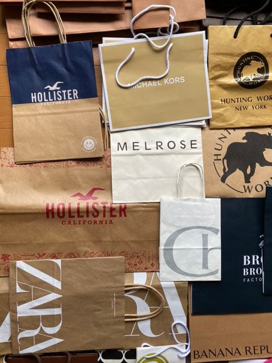 #ルイ　ヴィトン ティフアニー シャネル 等 ブランド 紙袋 130枚セット