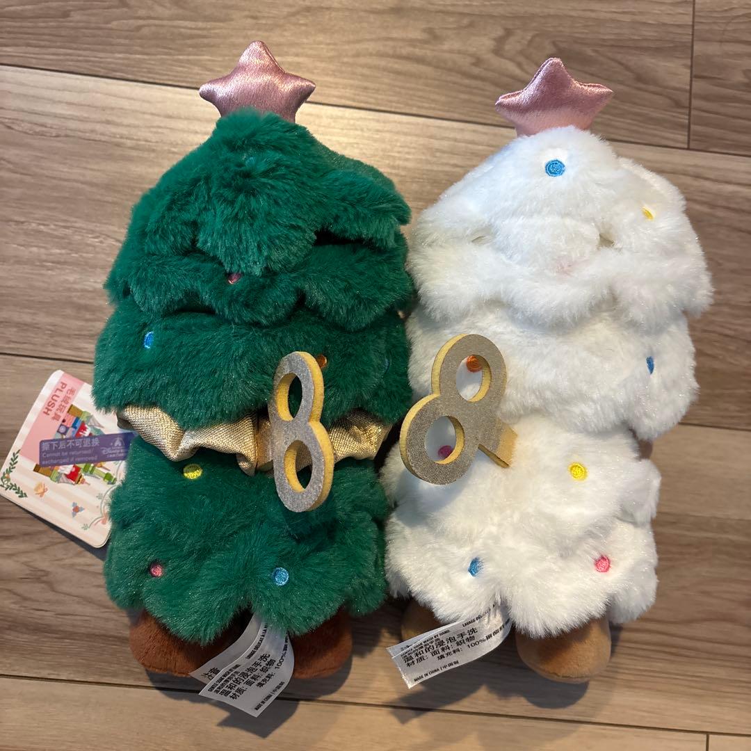 上海ディズニー チップとデール　クリスマス 2025マスコット セット売り