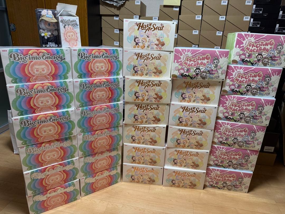 THE MONSTERS Big into Energy ぬいぐるみ10セット