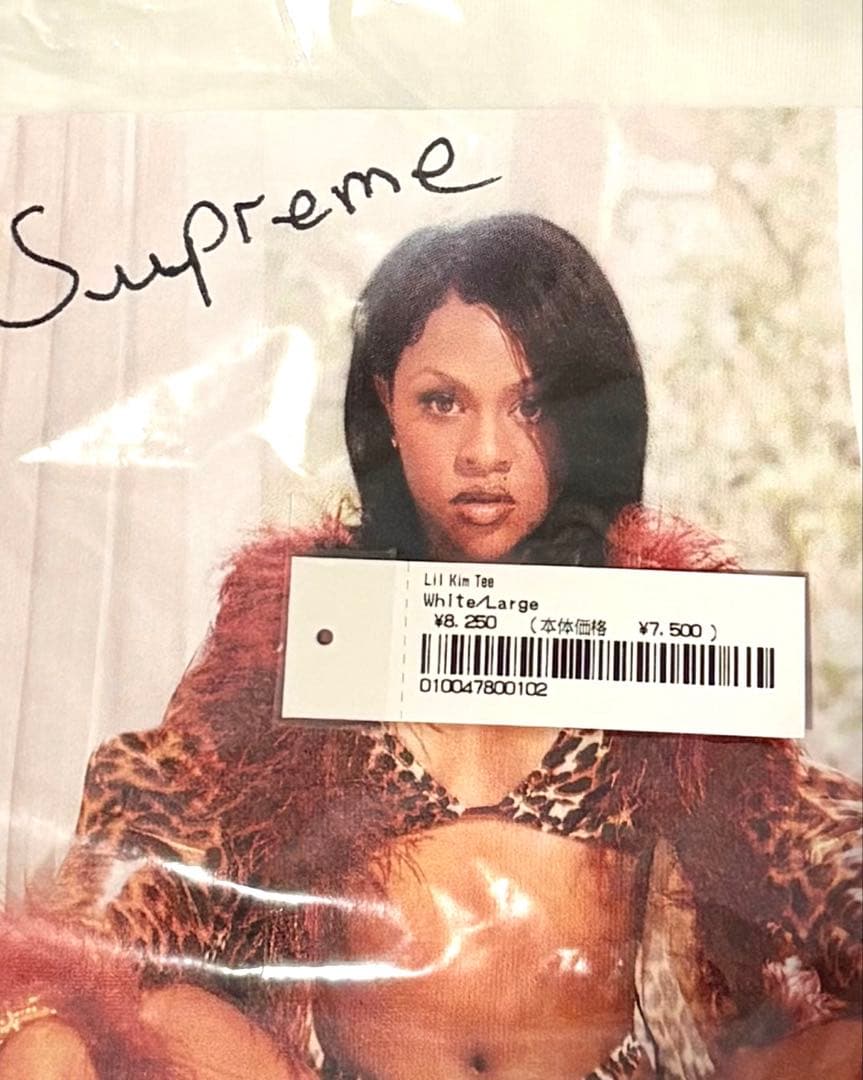 Supreme Lil Kim Tee ホワイト Lサイズ