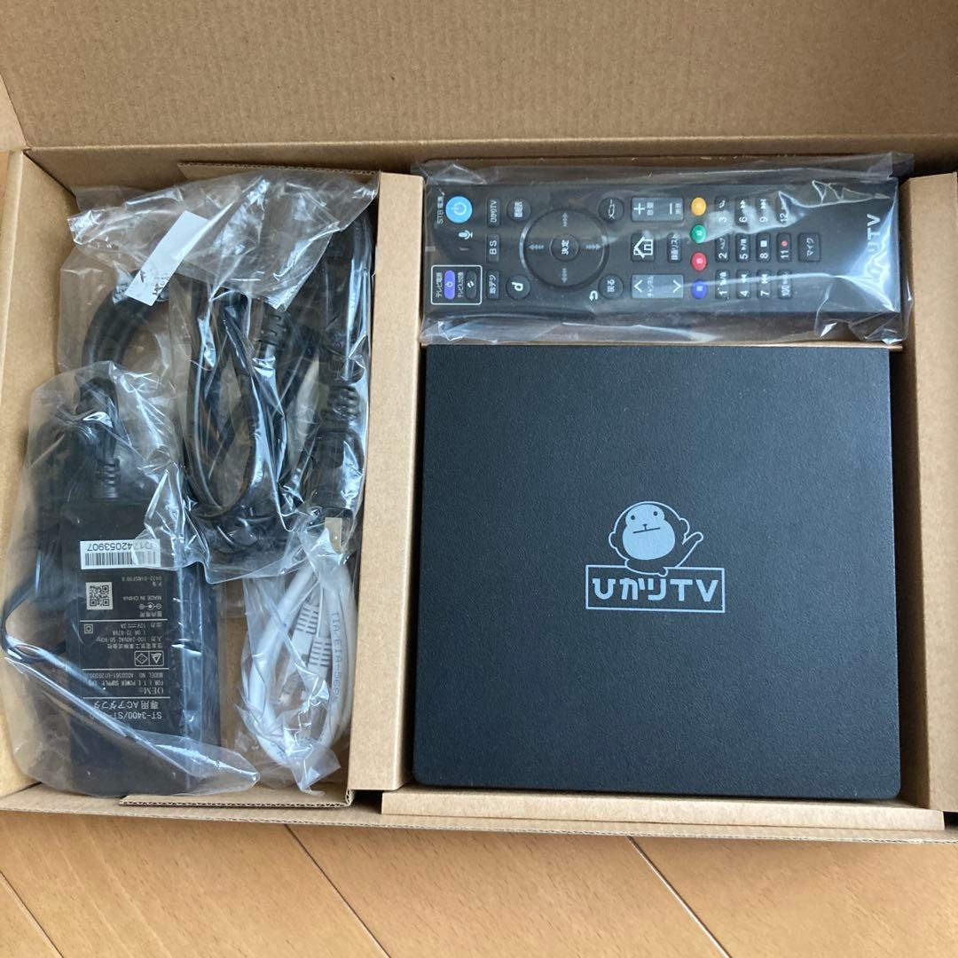 美品 ひかりTVチューナー SmartTV3400 4K対応 トリプルチューナー