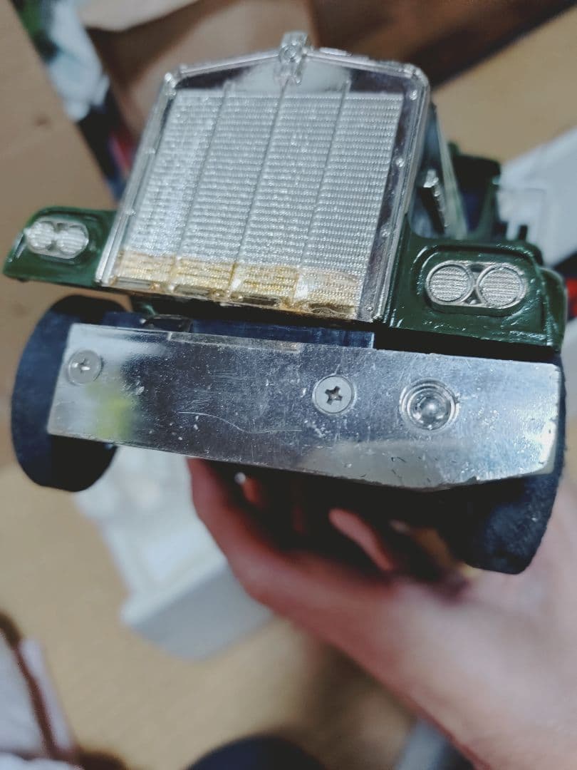 big8トレーラー 1/30スケール２台セット1台は部品取り、