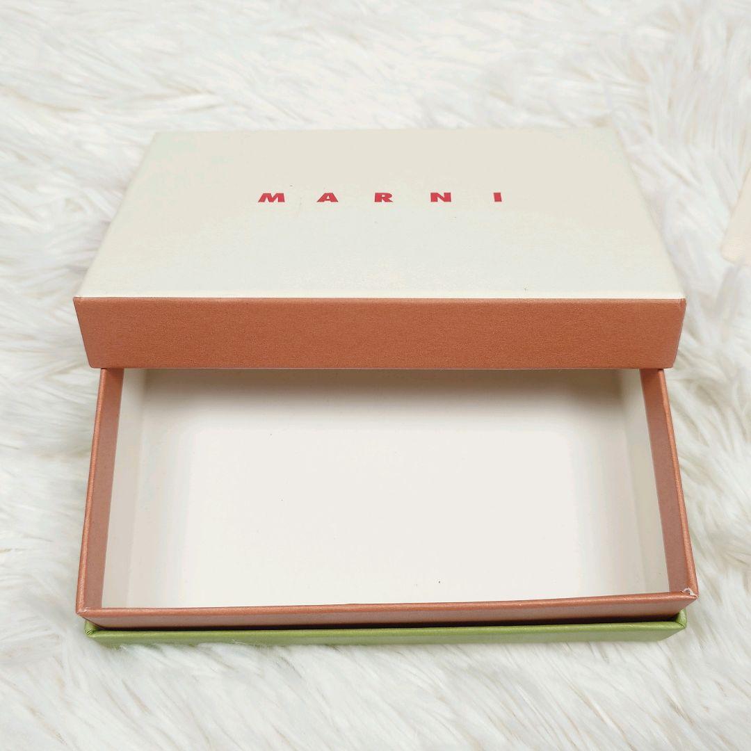 ちゃんたくマルニ ミニウォレット 三つ折り レザー トランク ユニセックス