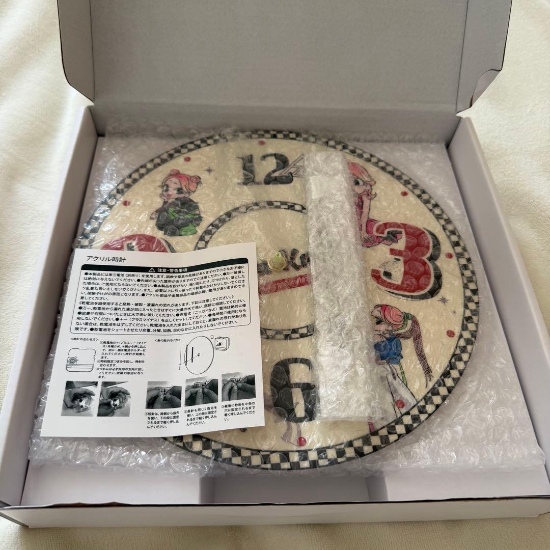 【新品】倖田來未　kkapp スクラッチ　1等　アクリル時計&手ぬぐい２点