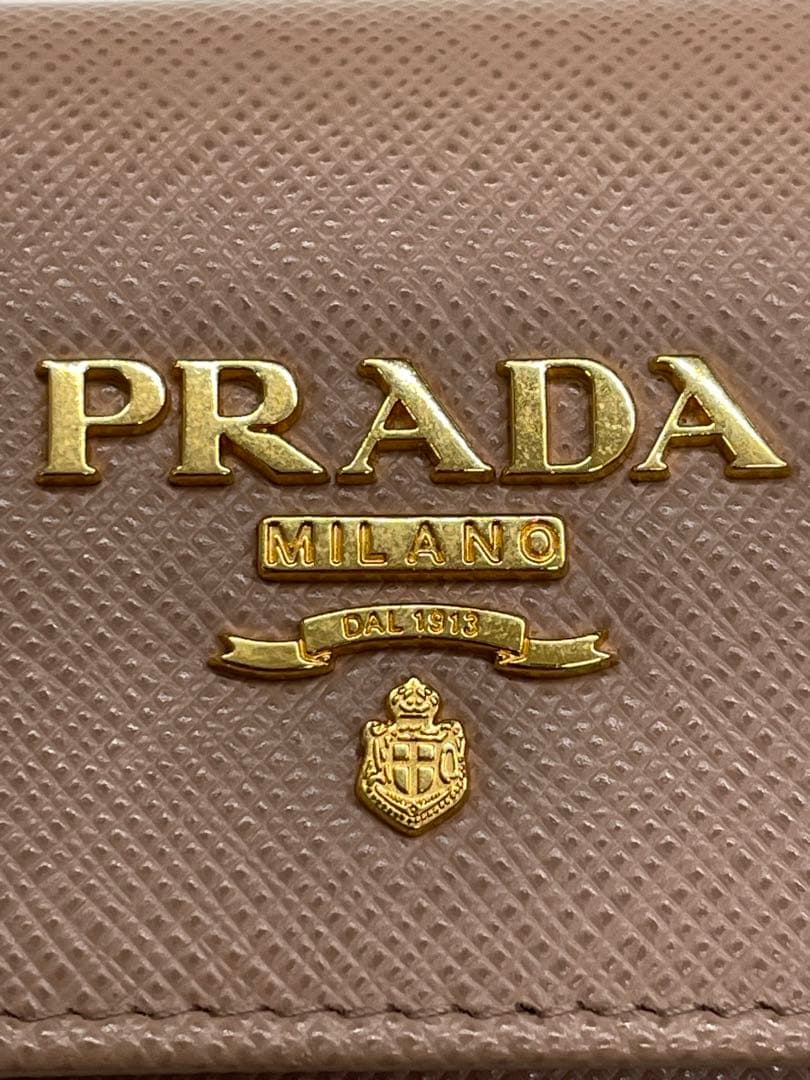 ［9354］PRADA プラダ　4連　キーケース