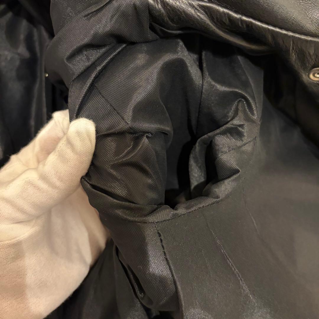 【美品】ルイスレザー　Lewisleather サイクロンタイトフィット38