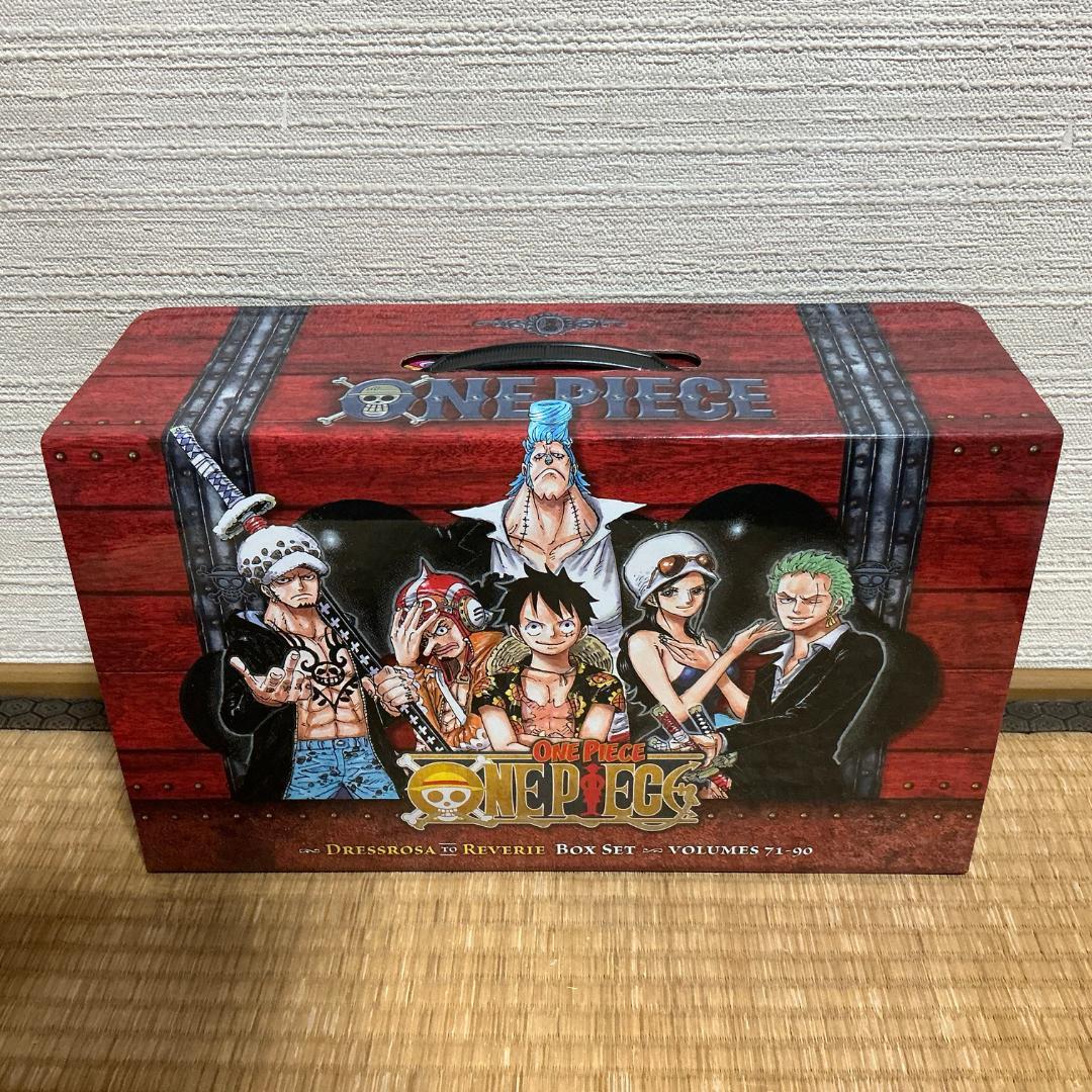 ワンピース 英語版 71～90巻 ONE PIECE BOX SET 4 美品