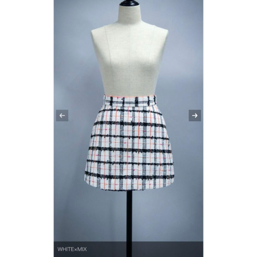 sheller 3rd Anniversaryツイードキュロット S シェリエ