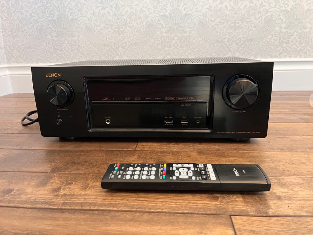【美品】DENON AVアンプ AVR-X1300W 7ch HDCP 2.2