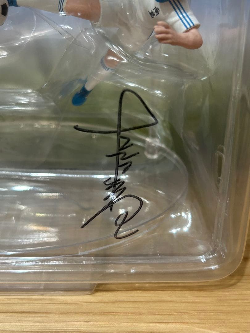 キャプテン翼　高橋陽一先生　直筆サイン　フィギュア　ツインシュート　大空翼