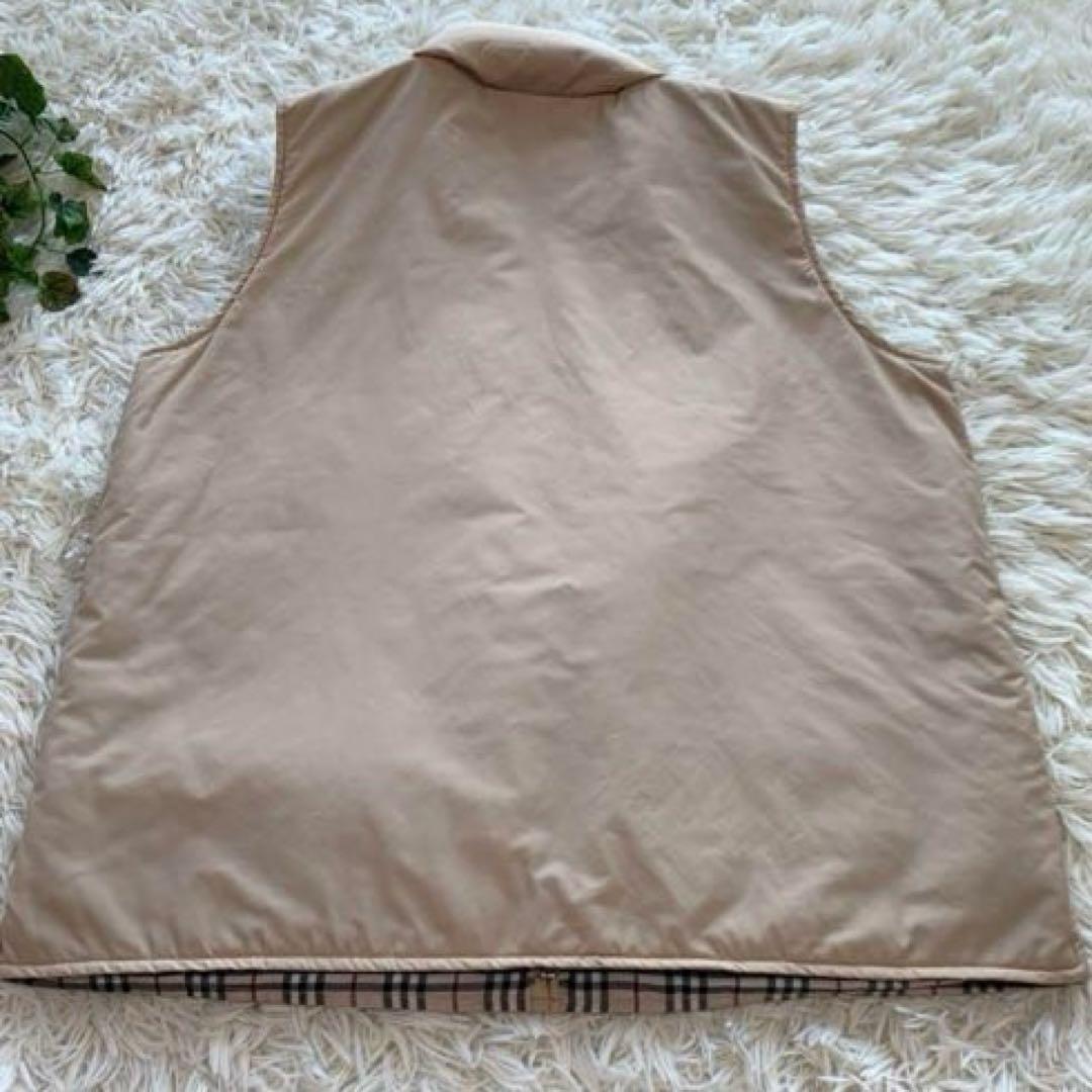 【L】美品 BURBERRY GOLF ノバチェック　フード付きベスト ゴルフ