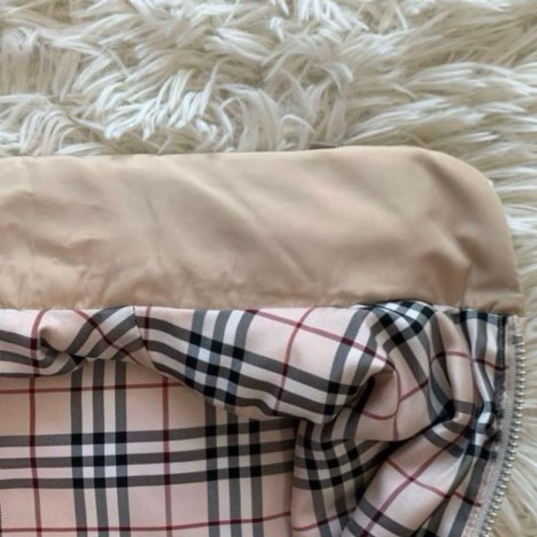 【L】美品 BURBERRY GOLF ノバチェック　フード付きベスト ゴルフ