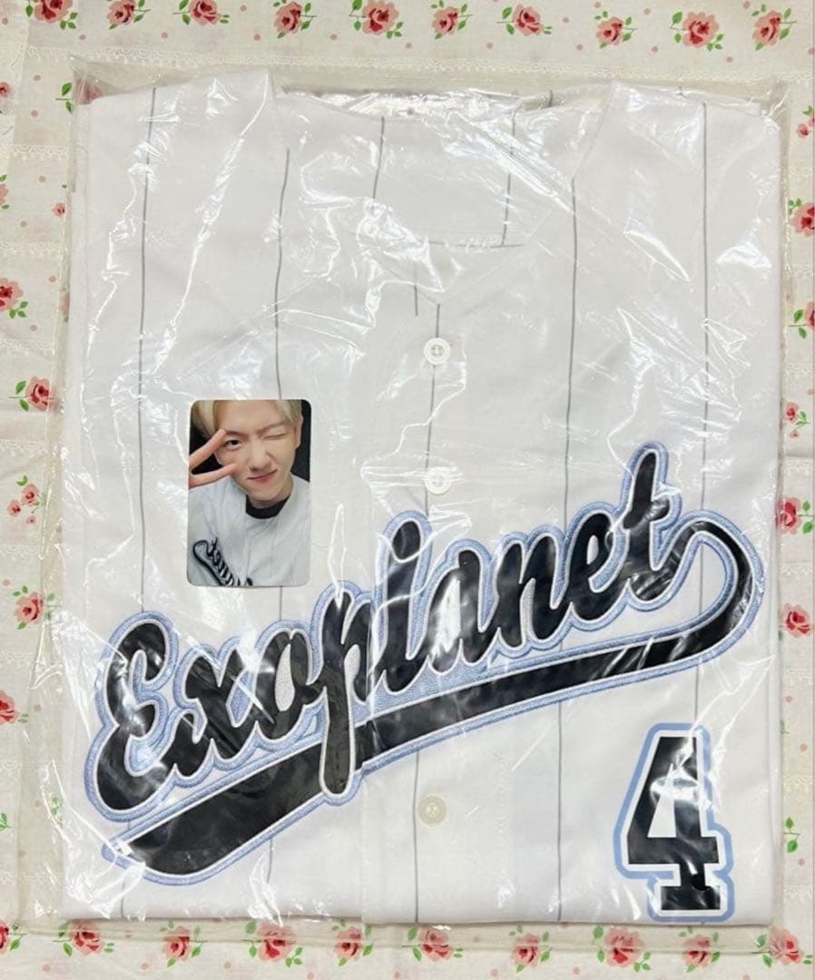 EXO ベッキョン EXIST ベースボールユニフォーム トレカ付き
