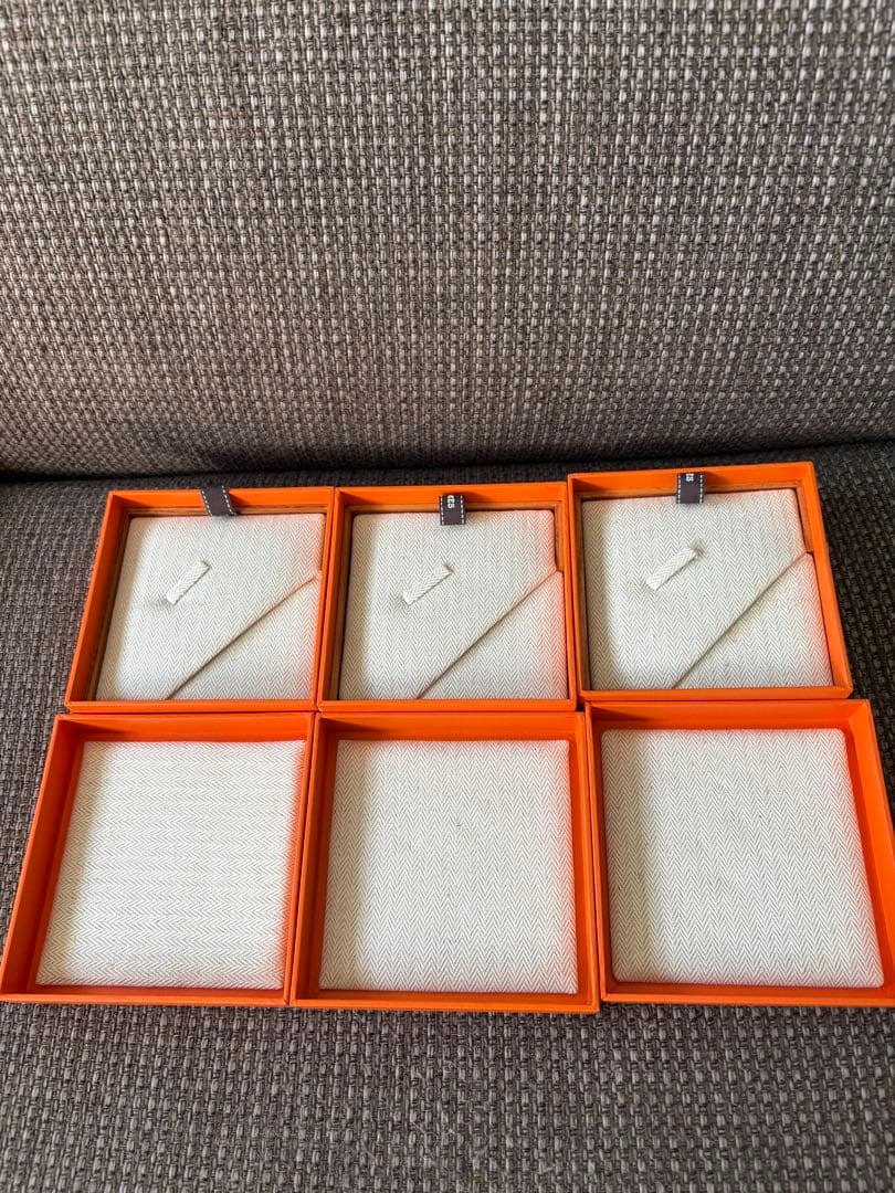 正規品　美品エルメス　時計　ネックレス　ピアスなど　入れ　空箱　巾着袋　9セット