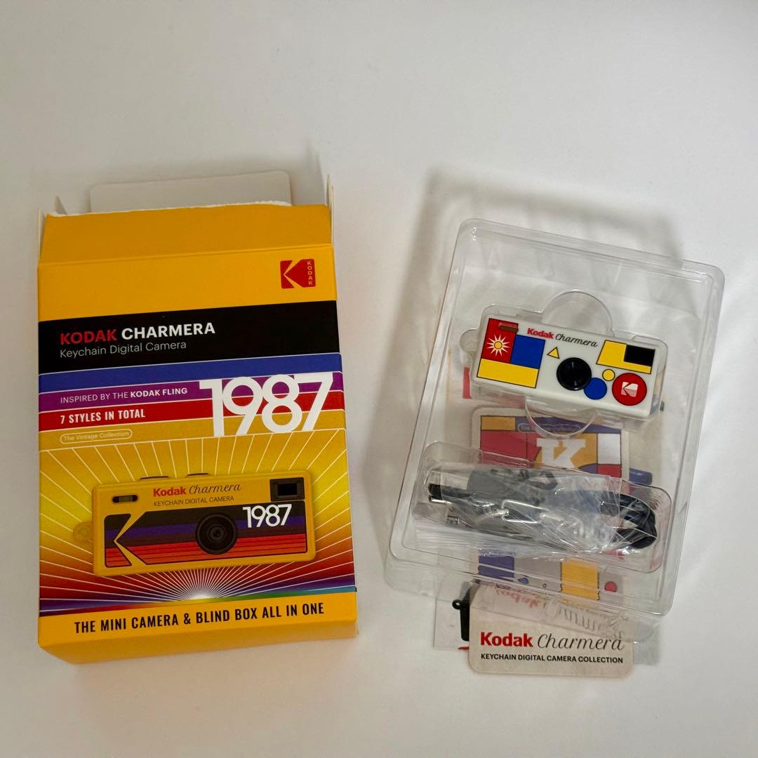 未使用 Kodak Charmera キーホルダー型デジタルカメラ ホワイト