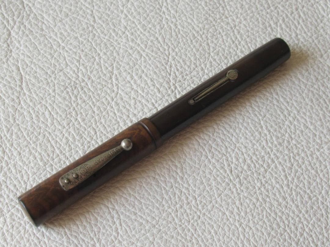 極希少1910年頃◆ウォーターマン IDEAL ベークライト軸 ペン先金ペン太字
