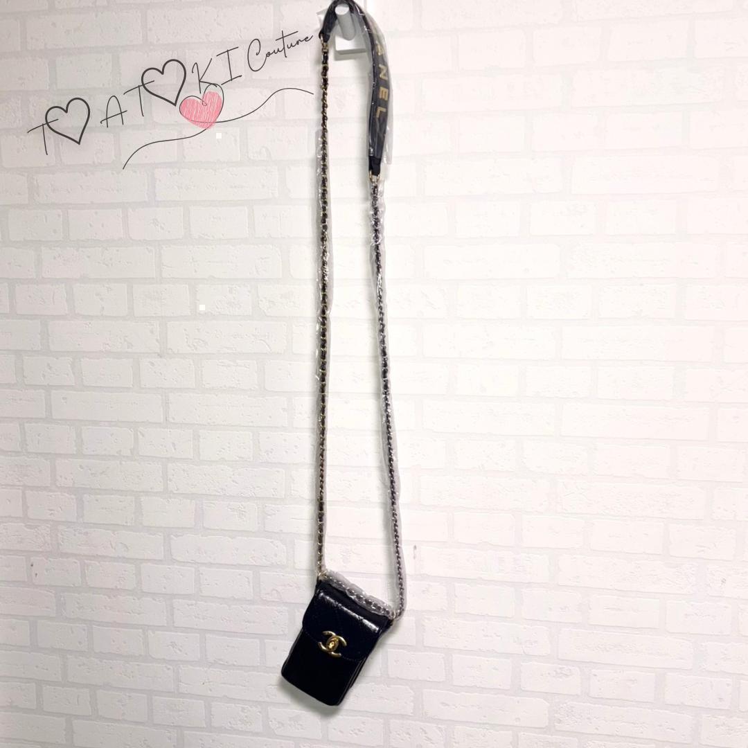 【セール価格】入手困難 ラスト❤CHANEL❤非売品 スマホポーチ ミニバッグ
