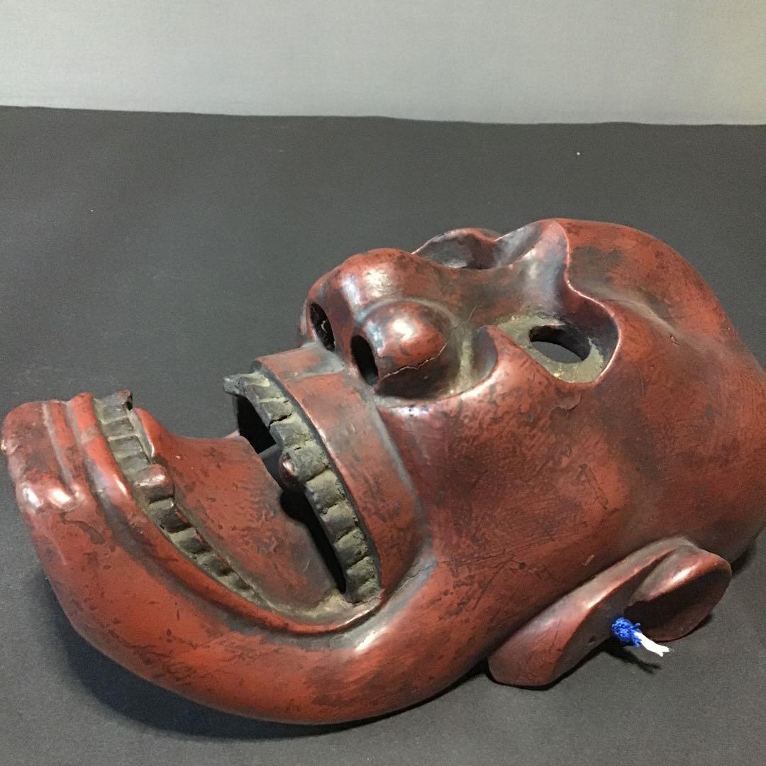 鬼面　夜叉　浄瑠璃　猿楽能　田楽能　室町時代〜江戸時代初期