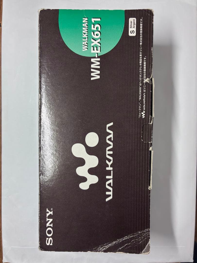 SONY WM-EX651 カセットプレーヤー、ほぼ新品