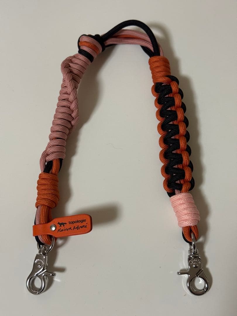 最終値下げ　メイソンキツネ×トポロジー　Wrist Strap Blush