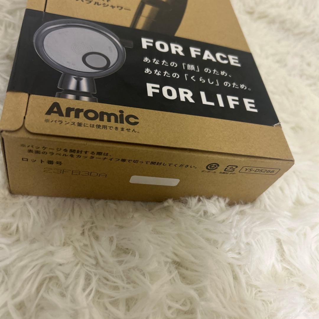 【新品未使用】AROOMIC THE FACE SHOWERHEAD シャワー