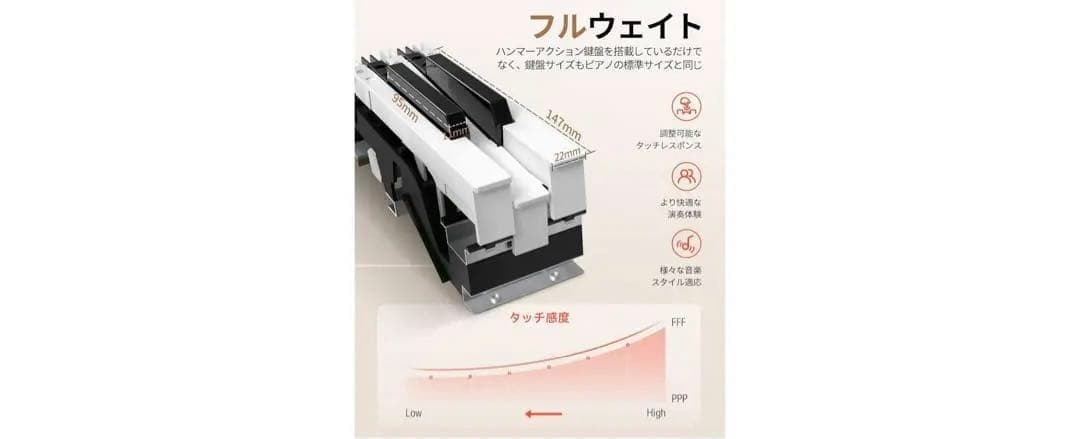 ☆Donner DDP-80☆電子ピアノ(2023年12月購入)