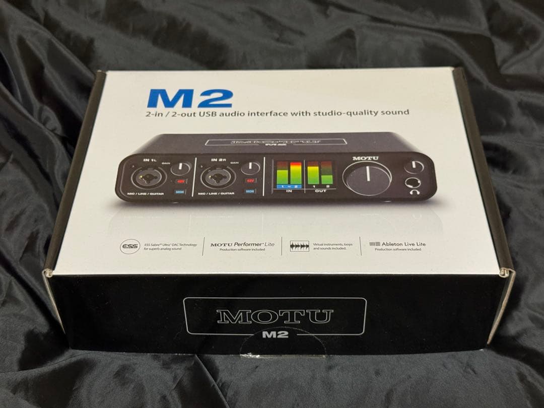 b*i様 MOTU M2 オーディオインターフェイス
