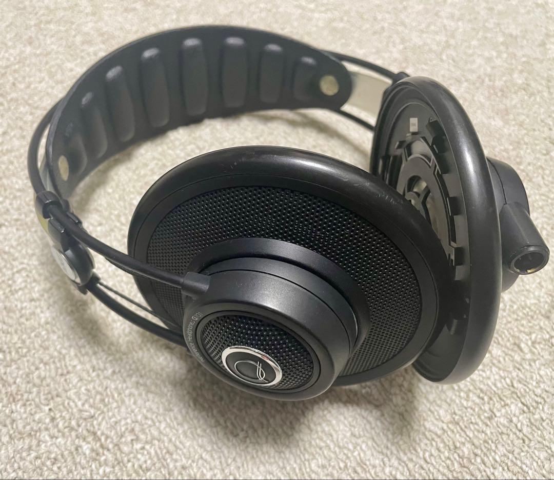 AKG Q701 ヘッドホン ブラック/イヤーパッド新品