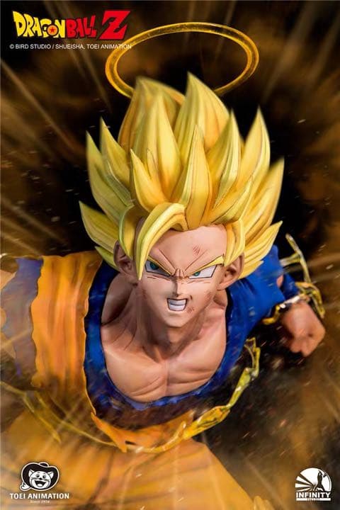 infinity  studio ドラゴンボールz 孫悟空　vs 魔人ベジータ