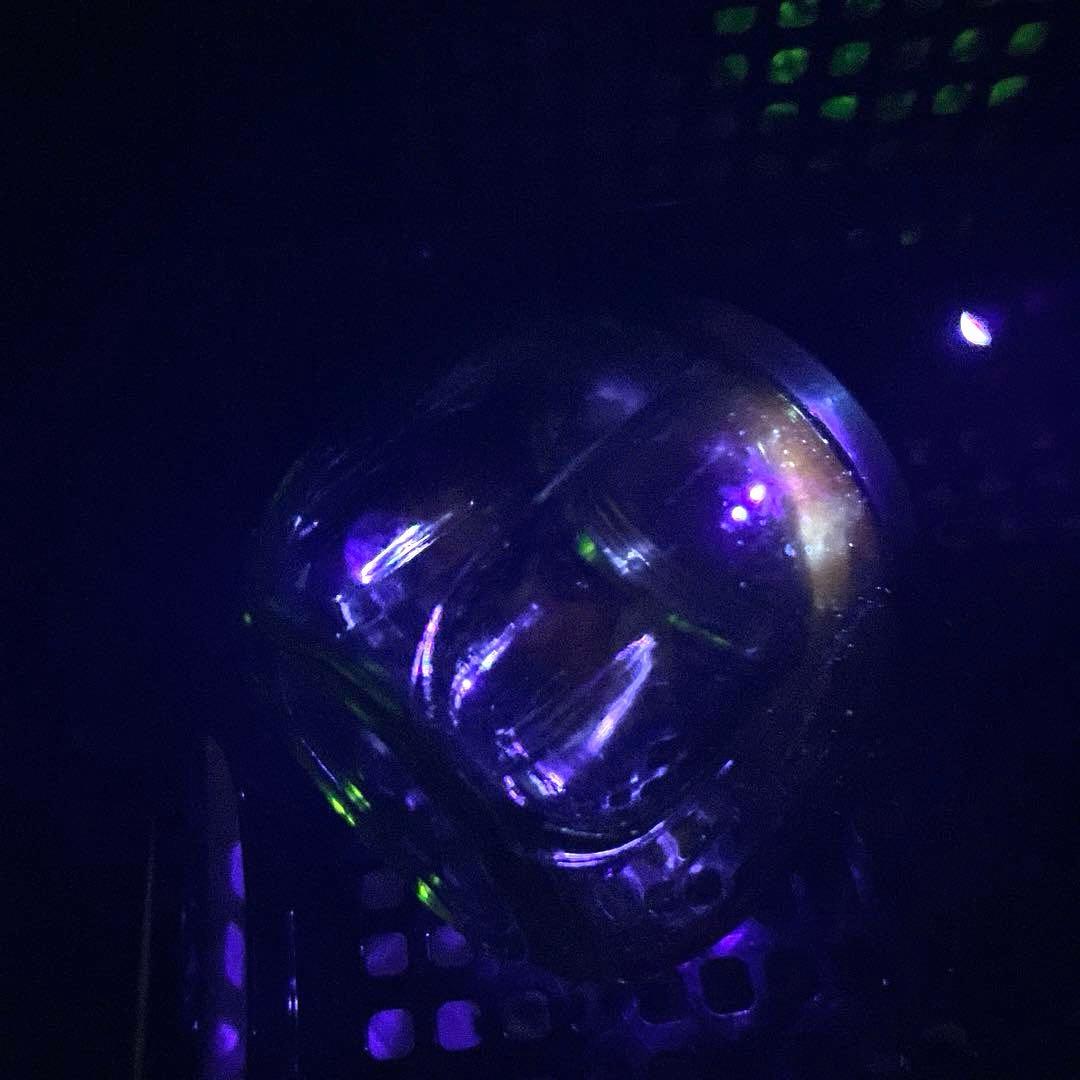 骨董　時代ガラス　希少　南京型　小振り　飴屋瓶　キャンディポット 小物入れ