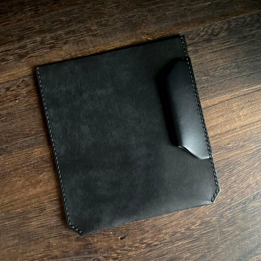 ノートスリーブ ブラック×ブラック