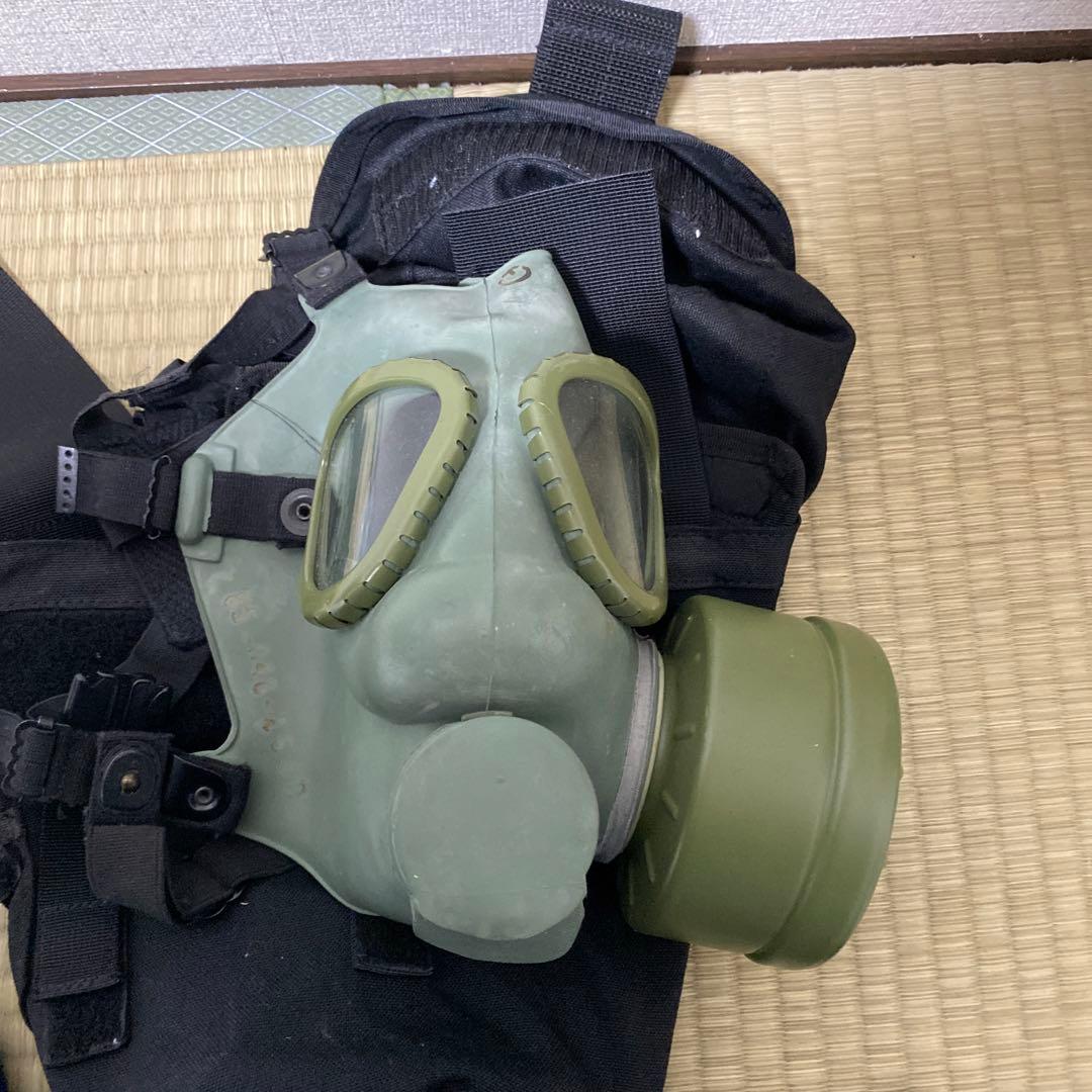 【実物】セルビア軍 対NBC兵器（特殊武器）防護 ガスマスク