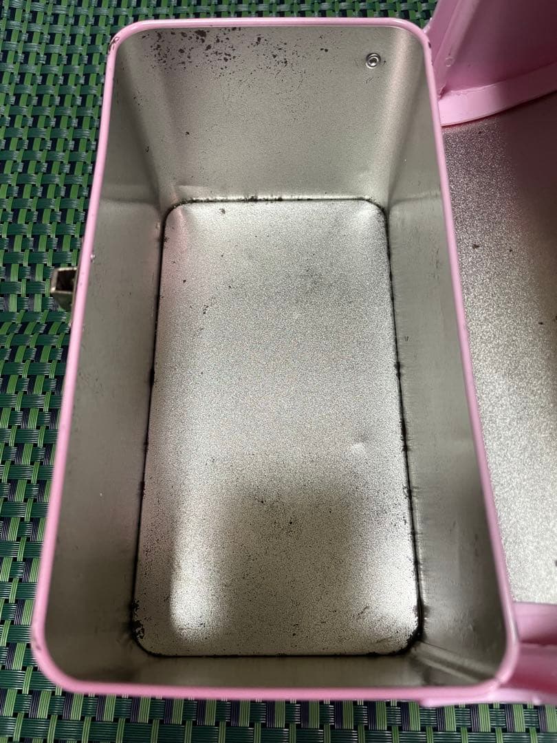 激レア 平成レトロ サンリオ シュガーバニーズ 持ち手付き　缶ケース
