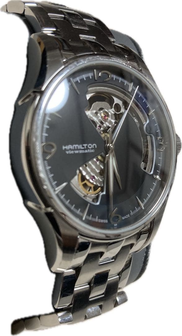 HAMILTON ハミルトン ジャズマスター オープンハート 自動巻き 黒