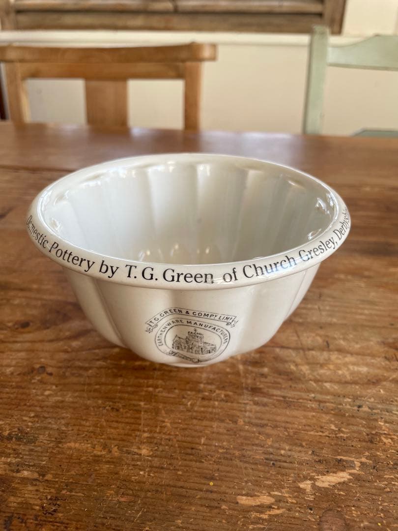 激レア　イギリスアンティーク　 T.G GREEN ゼリーモールド