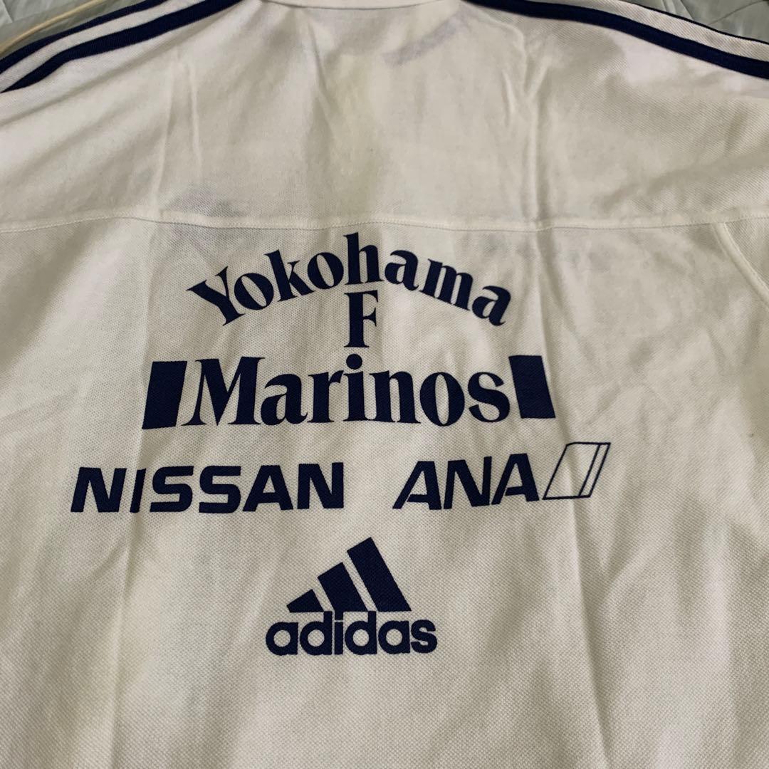 横浜マリノス　 90s adidas ポロシャツ デットストック　XL