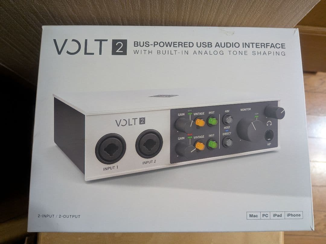 VOLT 2 USBオーディオインターフェイス