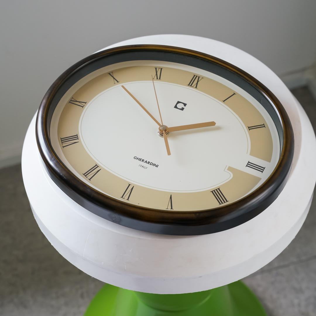 ヴィンテージ \"GHERARDINI\" 掛時計 ミッドセンチュリー ITALY