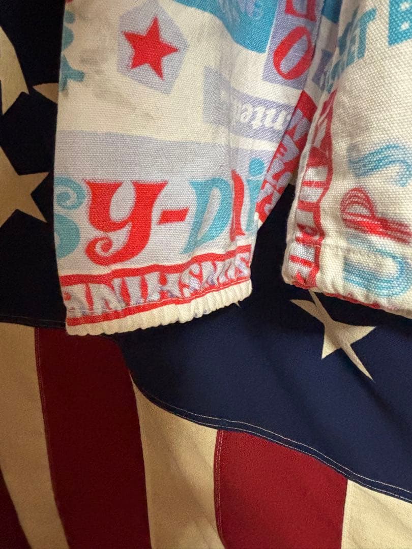 ビンテージ60sSIRJAC総柄ジャケット古着モンスターpopサーフbud