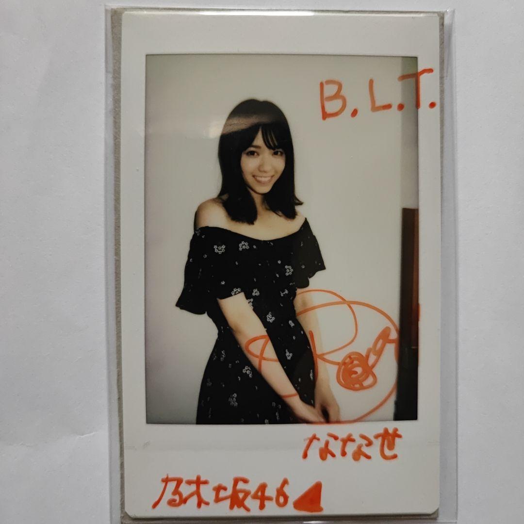 西野七瀬 B.L.T. 直筆サイン入りチェキ