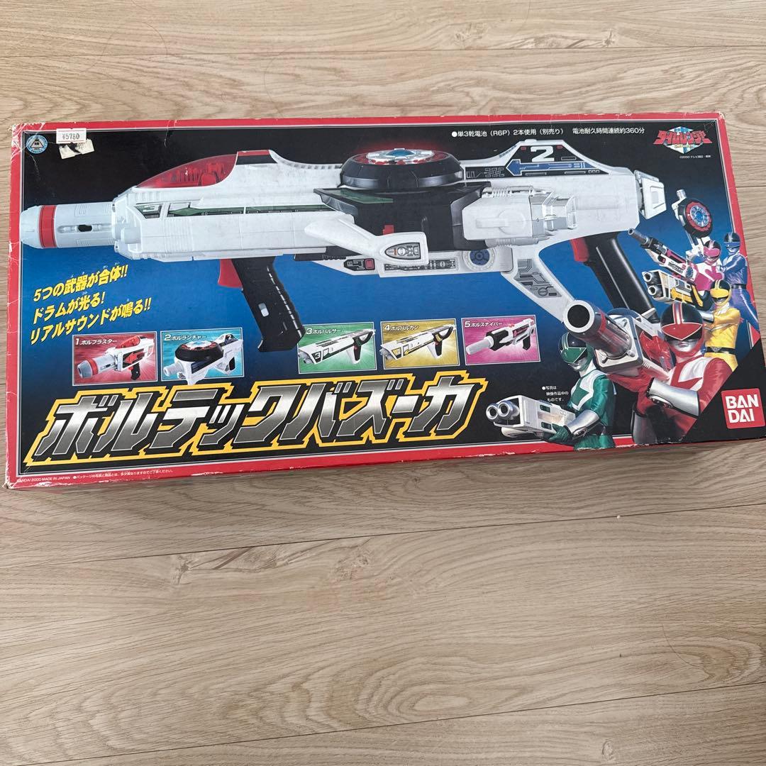 2000年　タイムレンジャー　ボルテックバズーカ　新品未使用