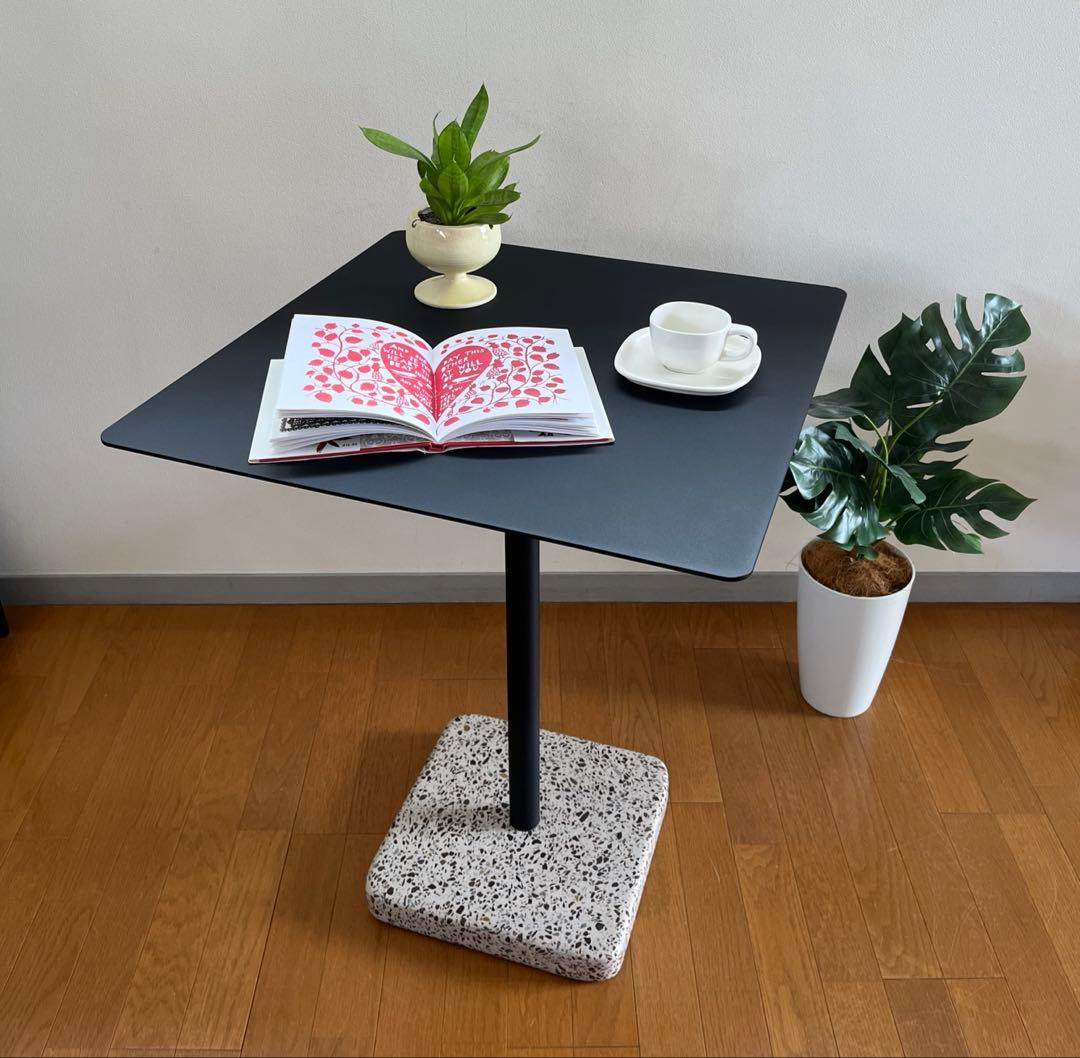 HAY ヘイ　テラゾーテーブル　正方形　ダイニング　北欧スタイル　モダン