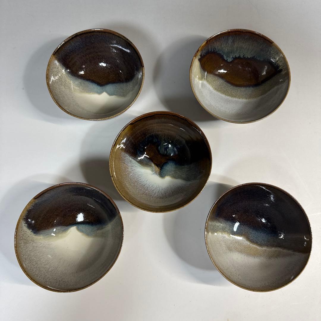 茶道具　懐石道具　汲出碗　五客　太古窯　今井雄基 造