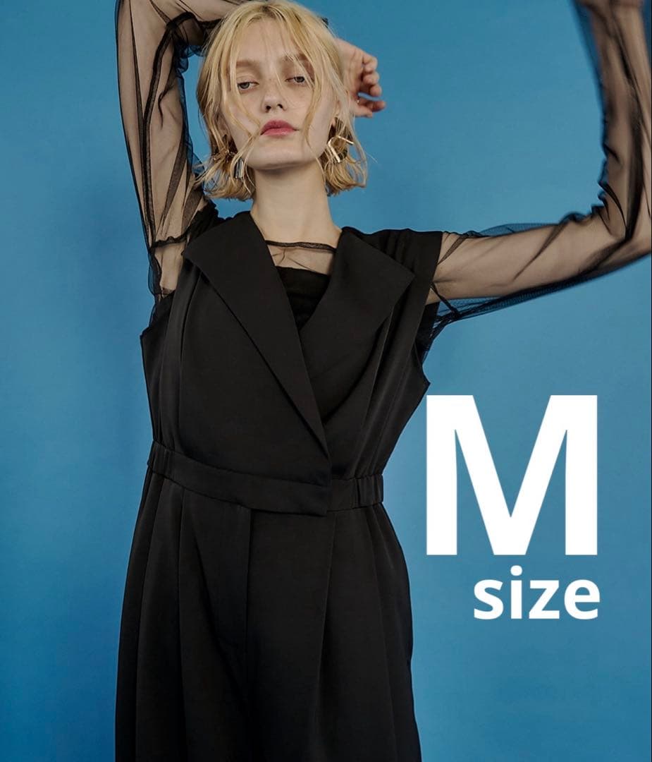 スーツ・フォーマル・ドレス Standout collar all-in-pants