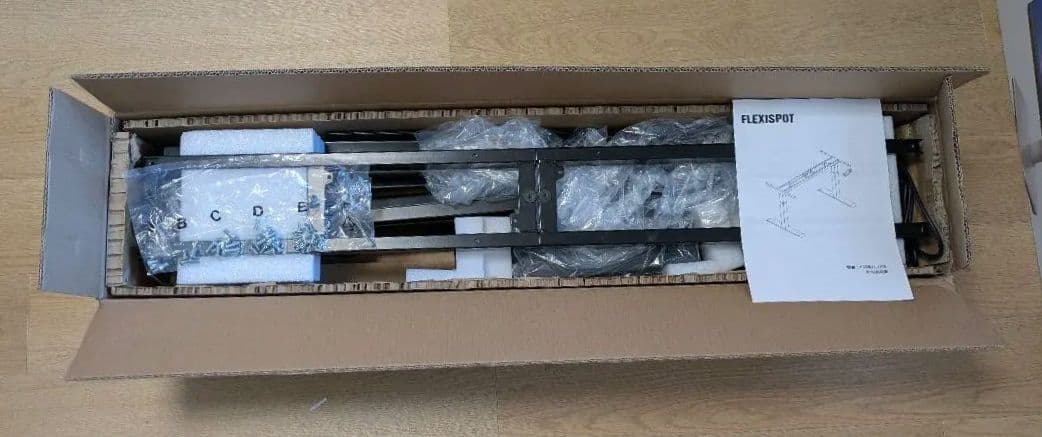 電動昇降デスク FLEXISPOT EJ2B ブラック 脚のみ