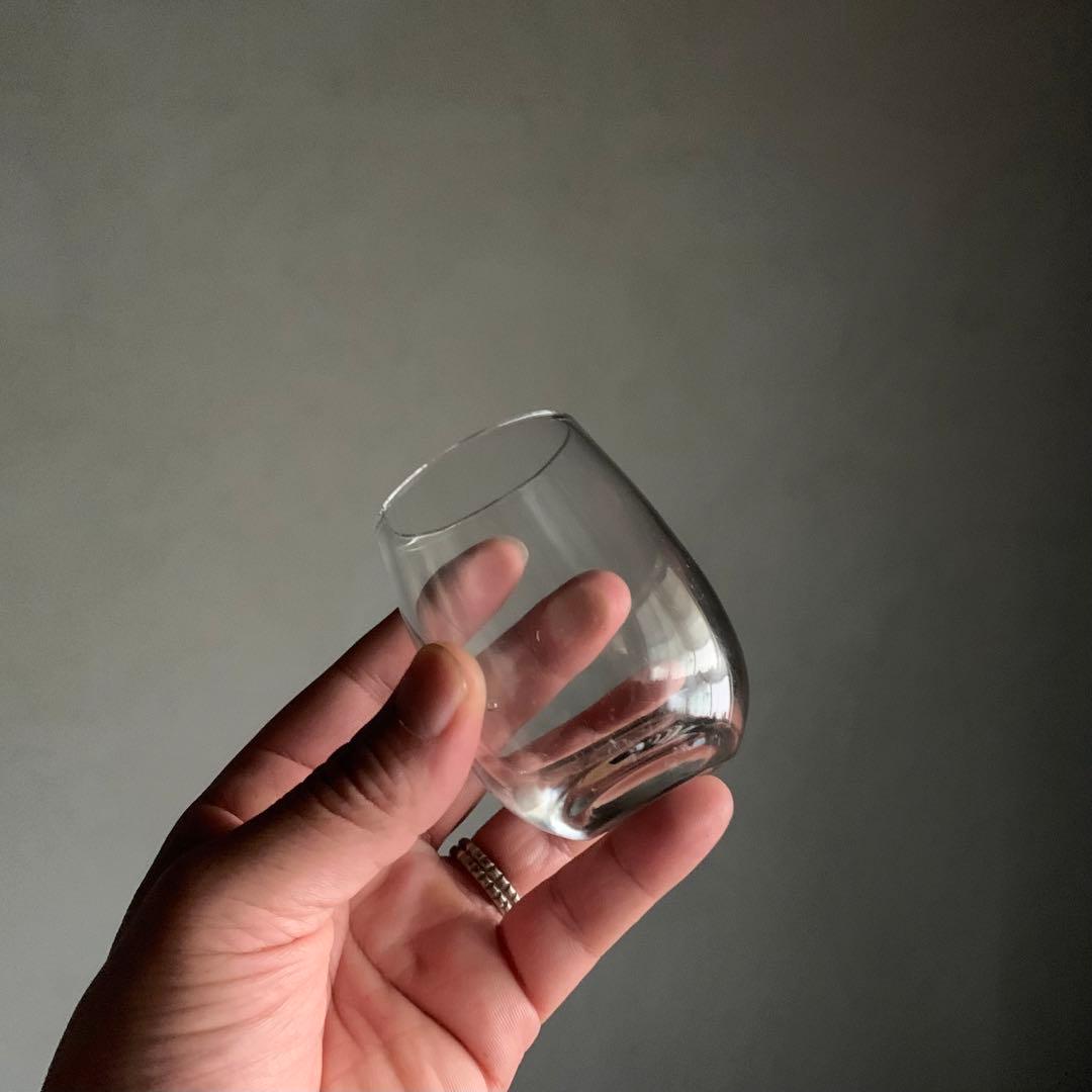 ガラス 筒盃 古道具 アンティーク